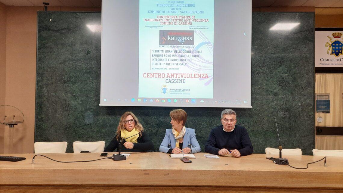 Cassino – Inaugurato il Centro Antiviolenza