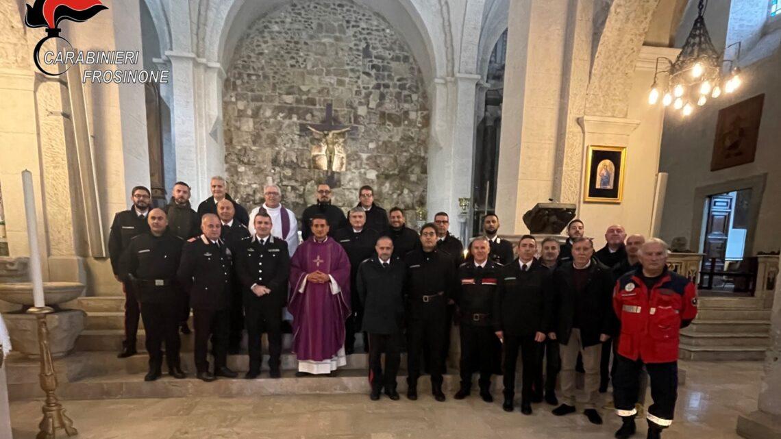 Precetto natalizio per i Carabinieri della Compagnia di Sora