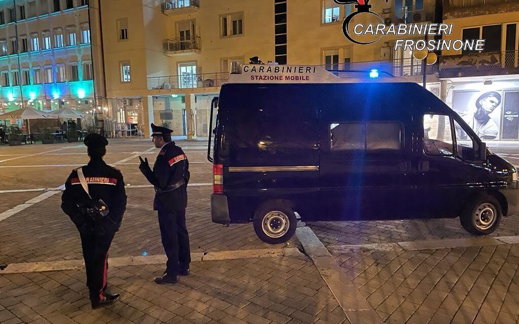 Cassino – Servizio straordinario di controllo del territorio dei carabinieri, un arresto per furto