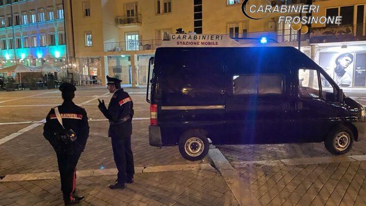 Cassino – Servizio straordinario di controllo del territorio dei carabinieri, un arresto per furto