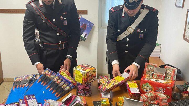 Botti di Capodanno, carabinieri denunciano due persone e sequestrano 15 chili di fuochi