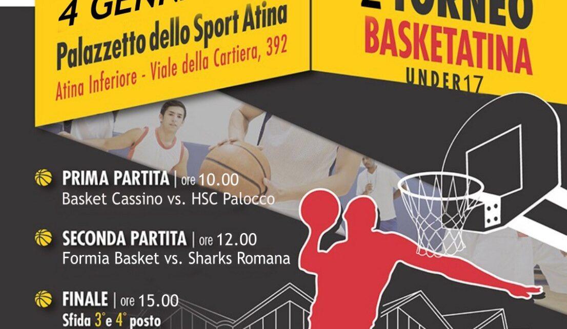 Basket: Domani via al “2° Torneo Basket Atina” under 17