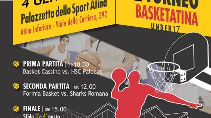 Basket: Domani via al “2° Torneo Basket Atina” under 17