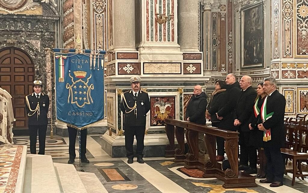 79 anni fa la distruzione dell’abbazia di Montecassino, il sindaco Salera: “Il ricordo non può dissolversi nel vento”