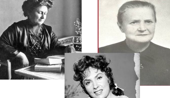 8 marzo, le “donne laziali” storia del nostro Paese, da Clementina Calligaris, a Maria Montessori alla “Lollo” 8 marzo, le “donne laziali” storia del nostro Paese, da Clementina Calligaris, a Maria Montessori alla “Lollo”
