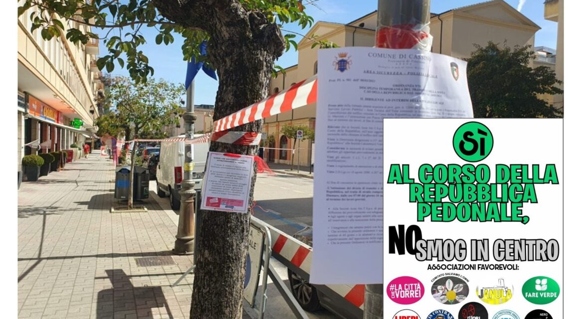 A giorni l’inizio dei lavori per l’isola pedonale permanente di corso della Repubblica A giorni l’inizio dei lavori per l’isola pedonale permanente di corso della Repubblica