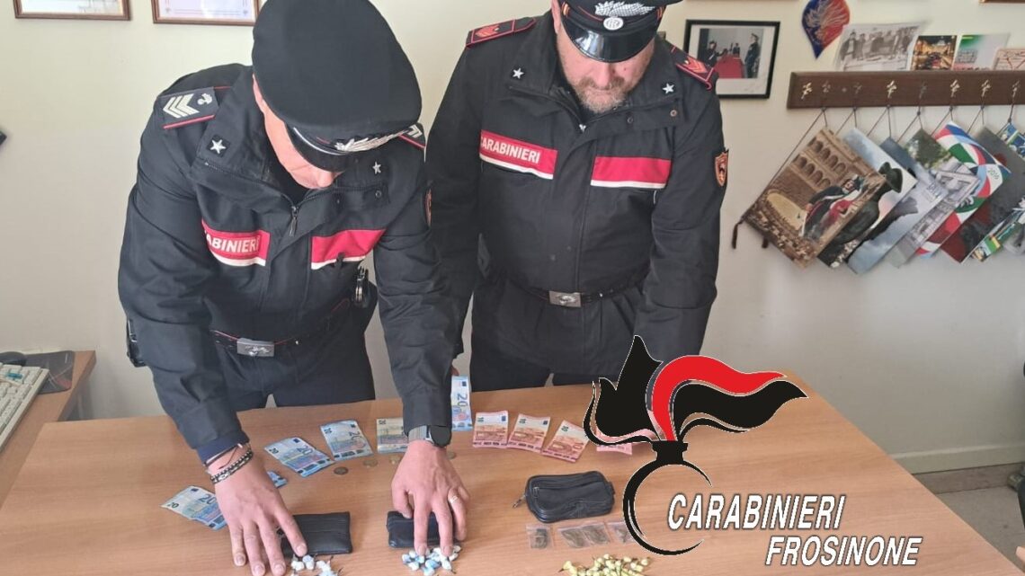 Frosinone – 2 arresti per spaccio di droga