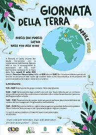 Latina; “Giornata della Terra” le celebrazioni in Parco San Marco