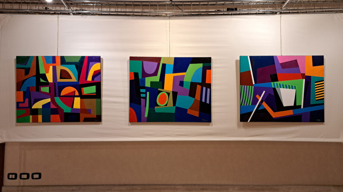 La pittura astratta di Sabatini