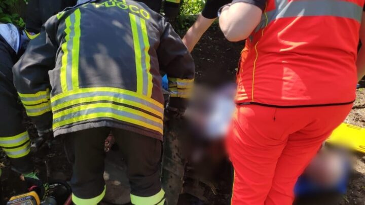 Minturno – Incidente con mezzo agricolo, 75enne ferito gravemente