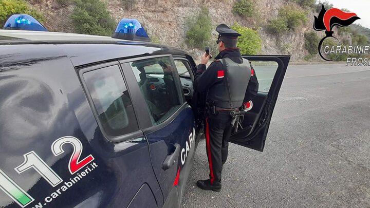 Ventisettenne arrestato per resistenza e lesioni a pubblico ufficiale ad Anagni
