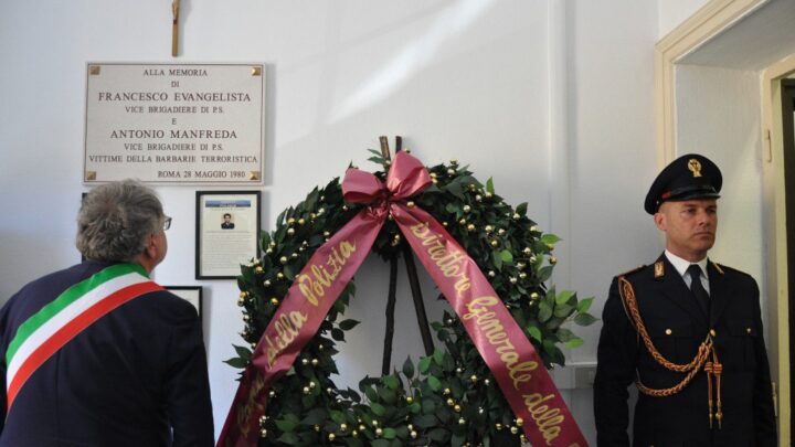 Ucciso dal commando dei Nar, ricordato il vice brigadiere Francesco Evangelsita
