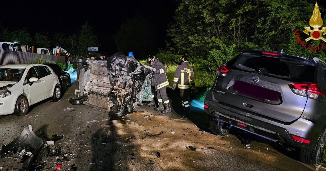 Isernia – Tragico incidente stradale, feriti tre giovani