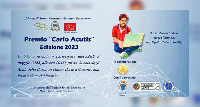 Concorso “Carlo Acutis”, il Santo dei giovani, domani la premiazione nella Sala degli Abati