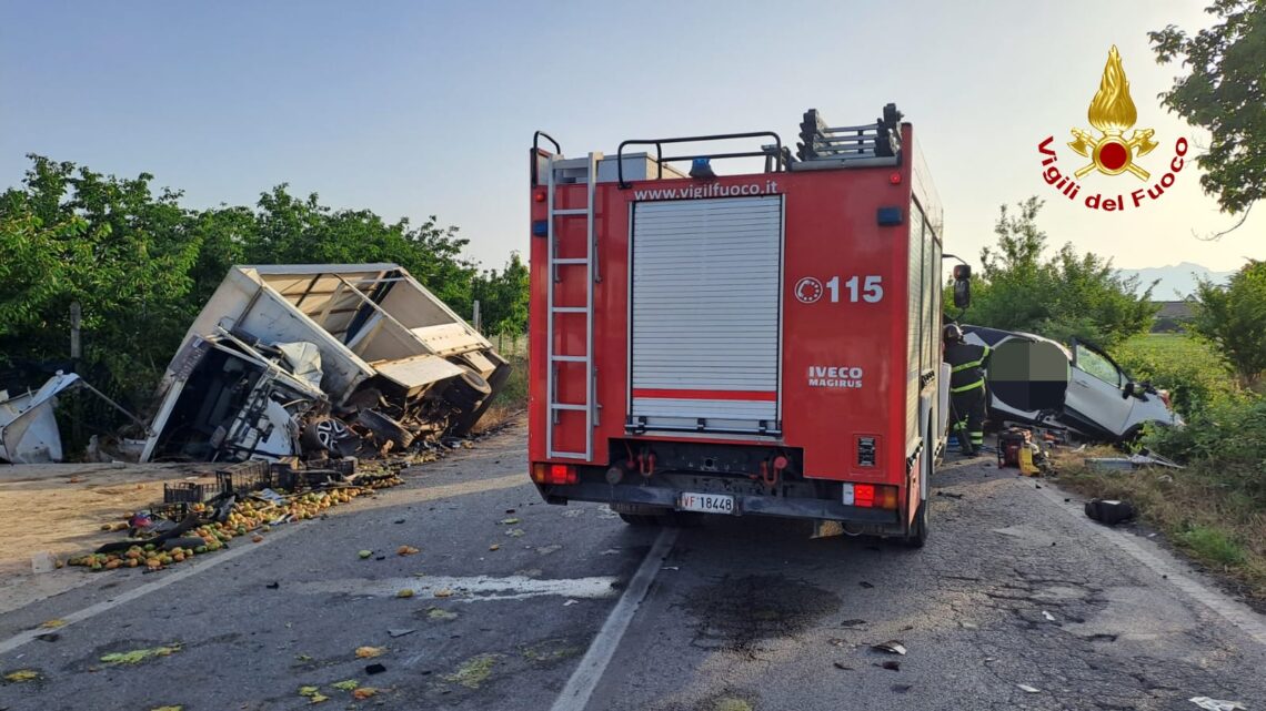 Incidenti stradali, due i morti a Castel Volturno e Sant’Andrea del Pizzone