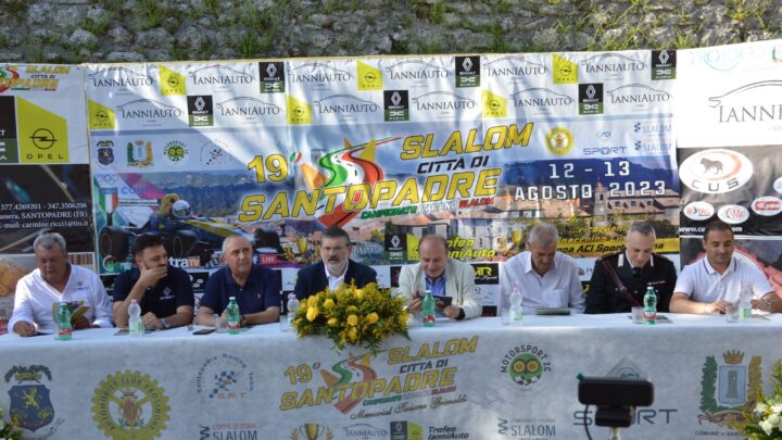 Presentata il “19° Slalom Città di Santopadre” in programma il 12 e 13 agosto
