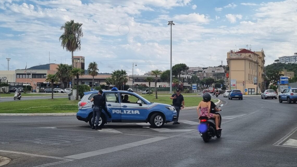 Weekend di controlli straordinari della Polizia a Formia e Gaeta
