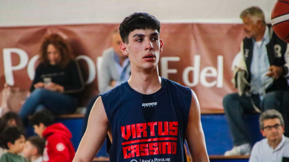 Virtus Cassino, Davide Frizzarin, resta in rossoblu