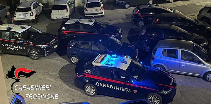 Operazione “Aquila” dei carabinieri, sequestro di stupefacenti, denaro ed esecuzione custodia cautelare