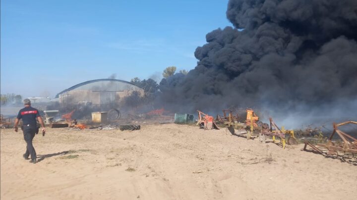 Incendio e combustione illecita di rifiuti, denunciata una persona dal Nucleo carabinieri forestale di Terracina