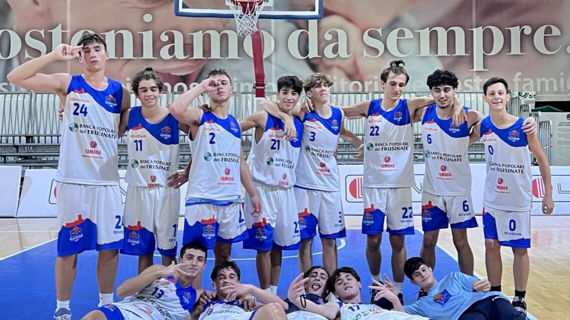 L’under 17 Eccellenza A.D. Basket Cassino trionfa in casa, 91-82, contro la StellaAzzurra Viterbo