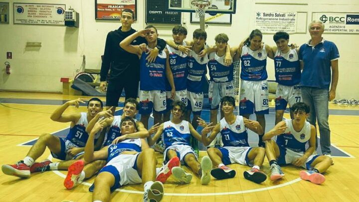 Buona la prima! L’Under 17 Eccellenza dell’A.D. Basket Cassino batte il Frascati alla prima di campionato