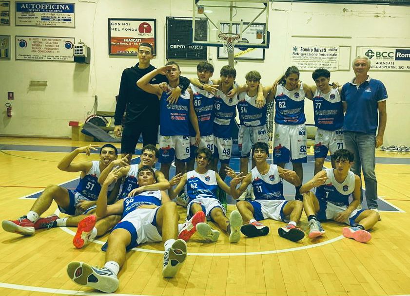 Buona la prima! L’Under 17 Eccellenza dell’A.D. Basket Cassino batte il Frascati alla prima di campionato