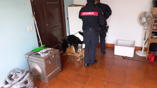 Aprilia, arrestate dai carabinieri due persone per spaccio di stupefacenti e spendita di valori bollati