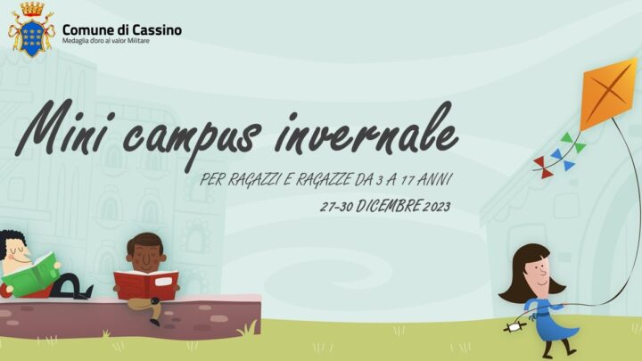Cassino, aperte le iscrizioni ai mini campus invernali