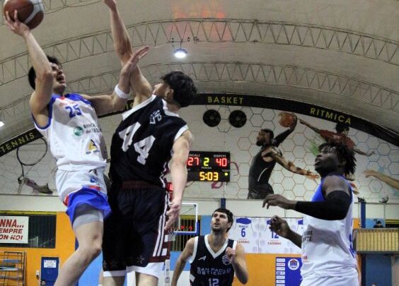 Basket serie C: Emozioni infinite, ma all’overtime  Basket Cassino piega S. Paolo Ostiense, 93-90