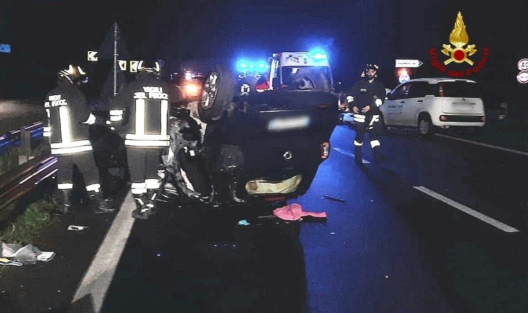 Incidente mortale questa notte sulla Pontina, tre morti e tre feriti gravi