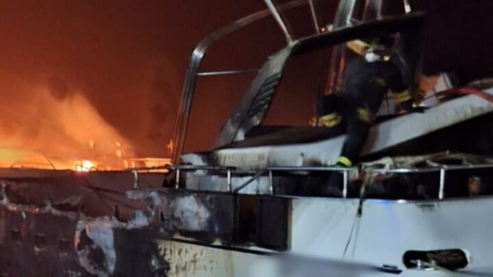 Tre yacht incendiati al porto di San Felice Circeo