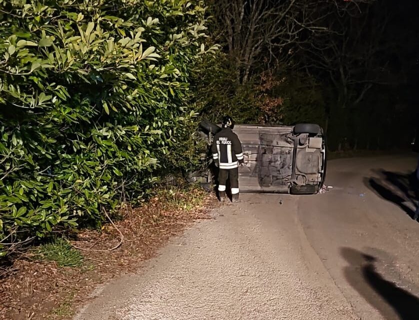 Si ribalta con l’auto, 57enne muore a Caiazzo