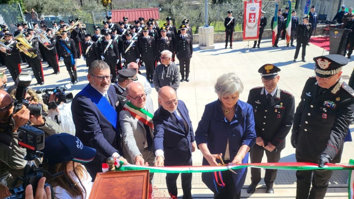 Fontana Liri: Inaugurata la nuova caserma dei Carabinieri