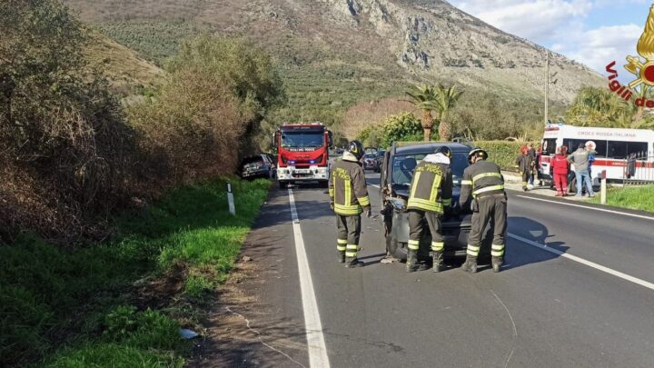 Incidente stradale a Venafro, due feriti