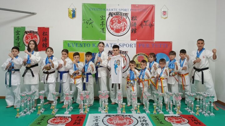 Karate, l’asd Sport per tutti di Sermoneta torna da Malta con 13 campioni mondiali su 15