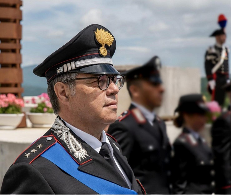 Isernia – Dopo 40 anni di servizio va in pensione il Capitano dei carabinieri Andrea Macchiarella