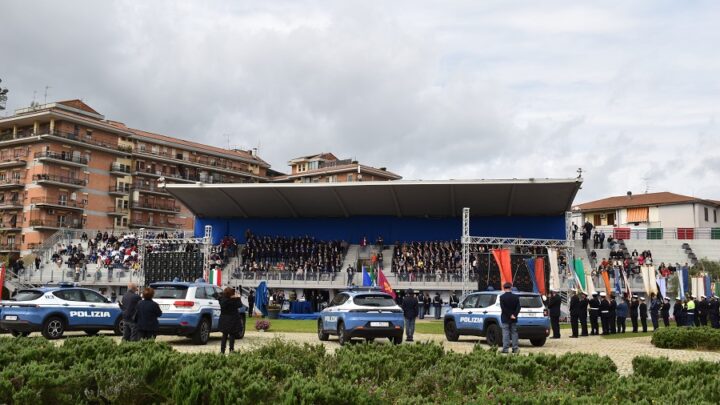 Le celebrazioni del 172esimo anniversario della fondazione della Polizia di Stato a Frosinone
