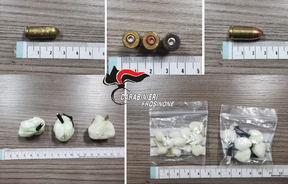 In giro con cocaina e crack. Arrestato dai Carabinieri di Alatri In giro con cocaina e crack. Arrestato dai Carabinieri di Alatri
