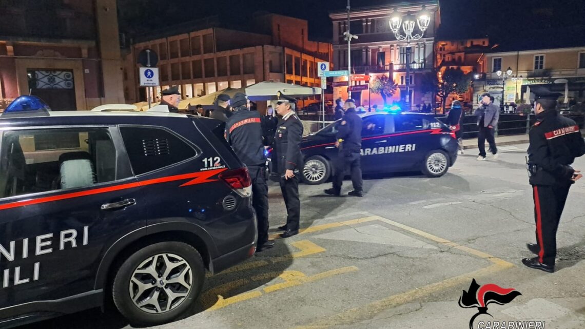 Intensa attività di controllo del territorio  dei Carabinieri, nelle zone della movida