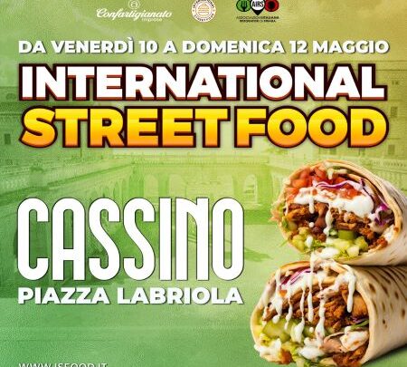 Torna la 44a tappa de “International Street Food” da venerdì a domenica in piazza Labriola