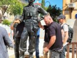 80 °Anniversario della Distruzione di Cassino, posizionata la statua in bronzo del Gen. Anders