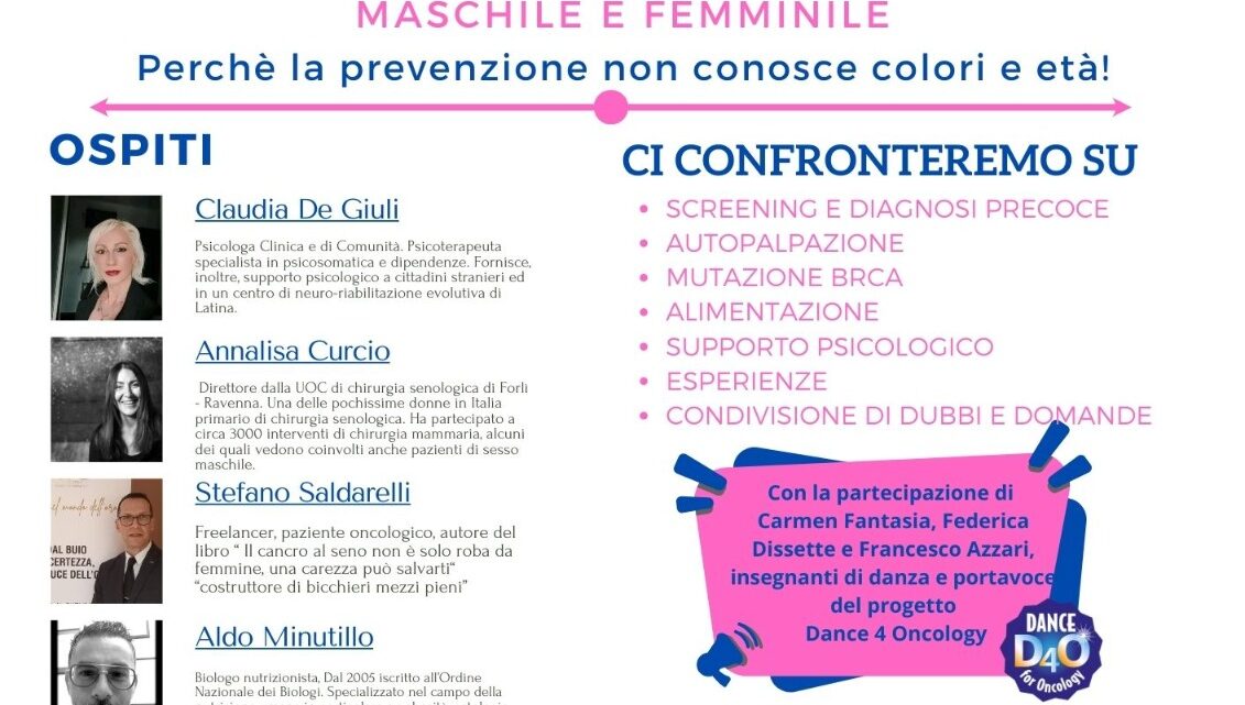 Prevenzione del tumore al seno, “Nonsolorosa” evento speciale a Gaeta Prevenzione del tumore al seno, “Nonsolorosa” evento speciale a Gaeta