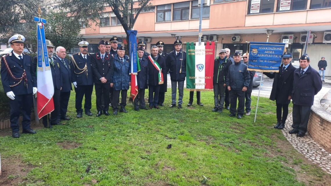 Cassino, celebrata la “Giornata della Memoria” con il sindaco Salera, gli allievi delle scuole, Autorità civili