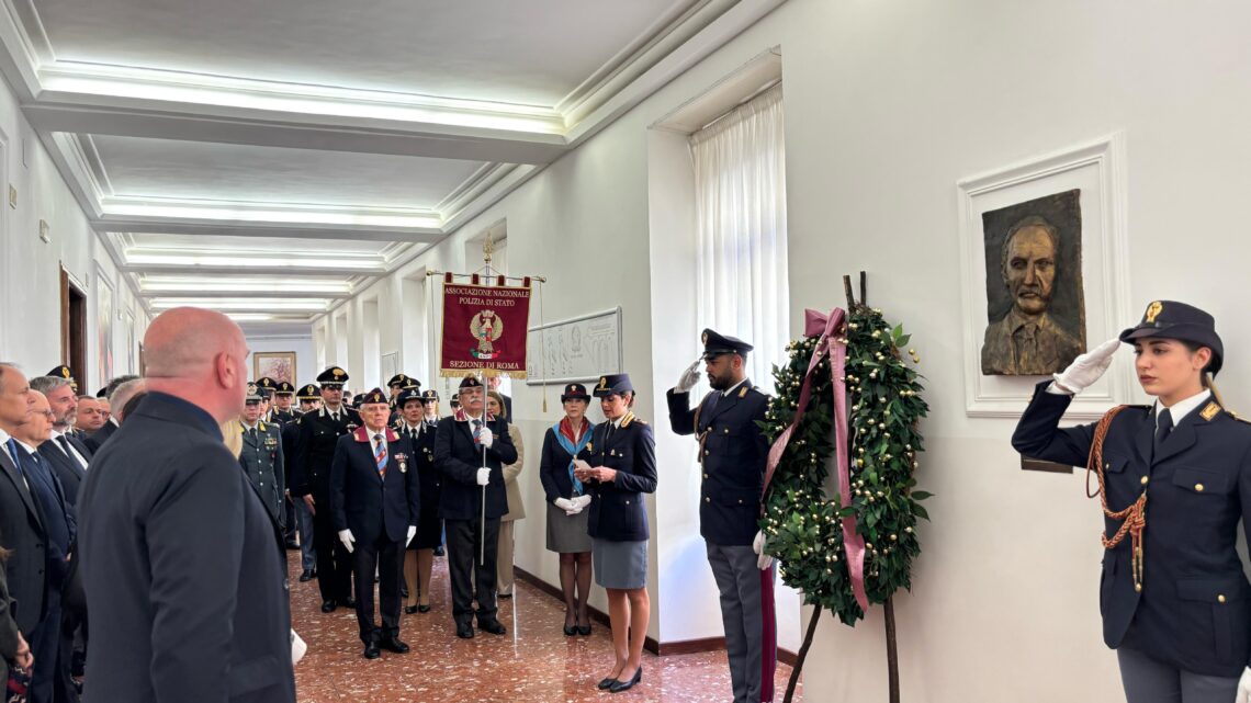 La Questura di Roma ricorda Nicola Calipari, ucciso a Baghdad il 4 marzo del 2005