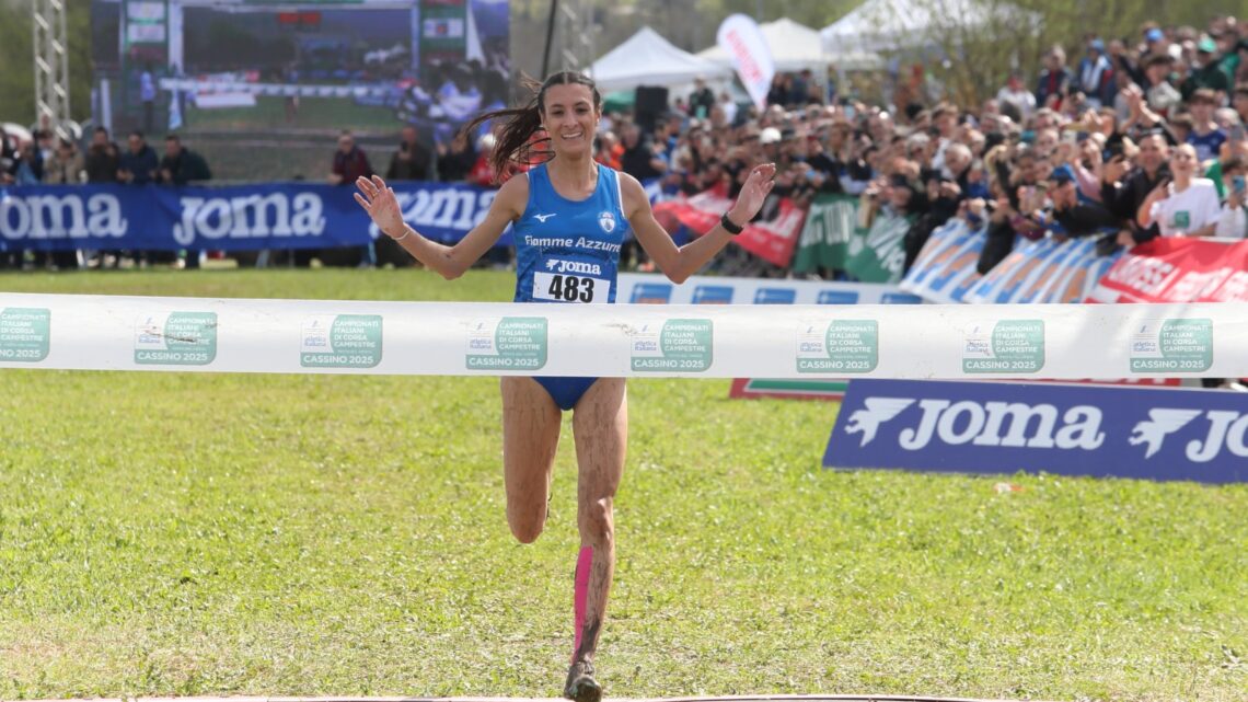 Nadia Battocletti vince i campionati italiani di cross a Cassino Nadia Battocletti vince i campionati italiani di cross a Cassino
