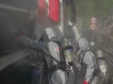 Incidente stradale sulla Statale 85: tir perde acido cloridico, Vigili del Fuoco in azione tra le gallerie di Isernia Nord e Centro