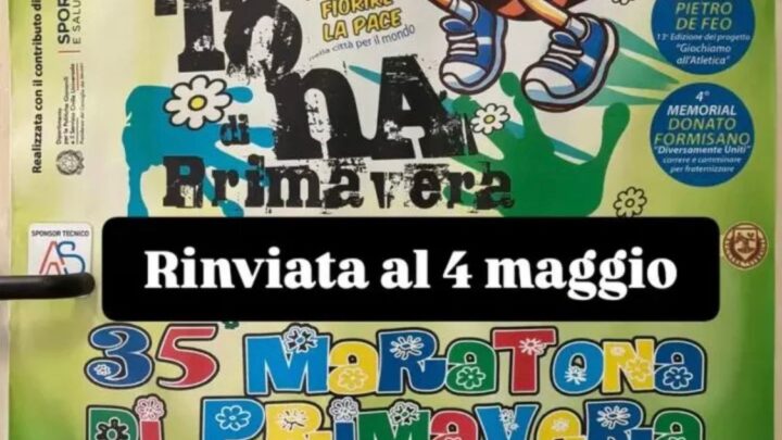 Il 4 maggio torna a Cassino la Maratona di Primavera