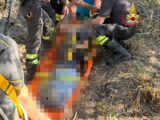 Turista cade sul sentiero del Tempio di Pietravairano, soccorsa dai Vigili del Fuoco