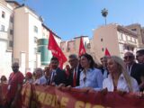 Corteo del Primo maggio al “passo” di Bella Ciao a Roma, Landini: “contro morti lavoro cambiare modello d’impresa”